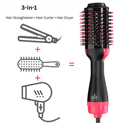 3-in-1 Hot Air Brush Hair Styler