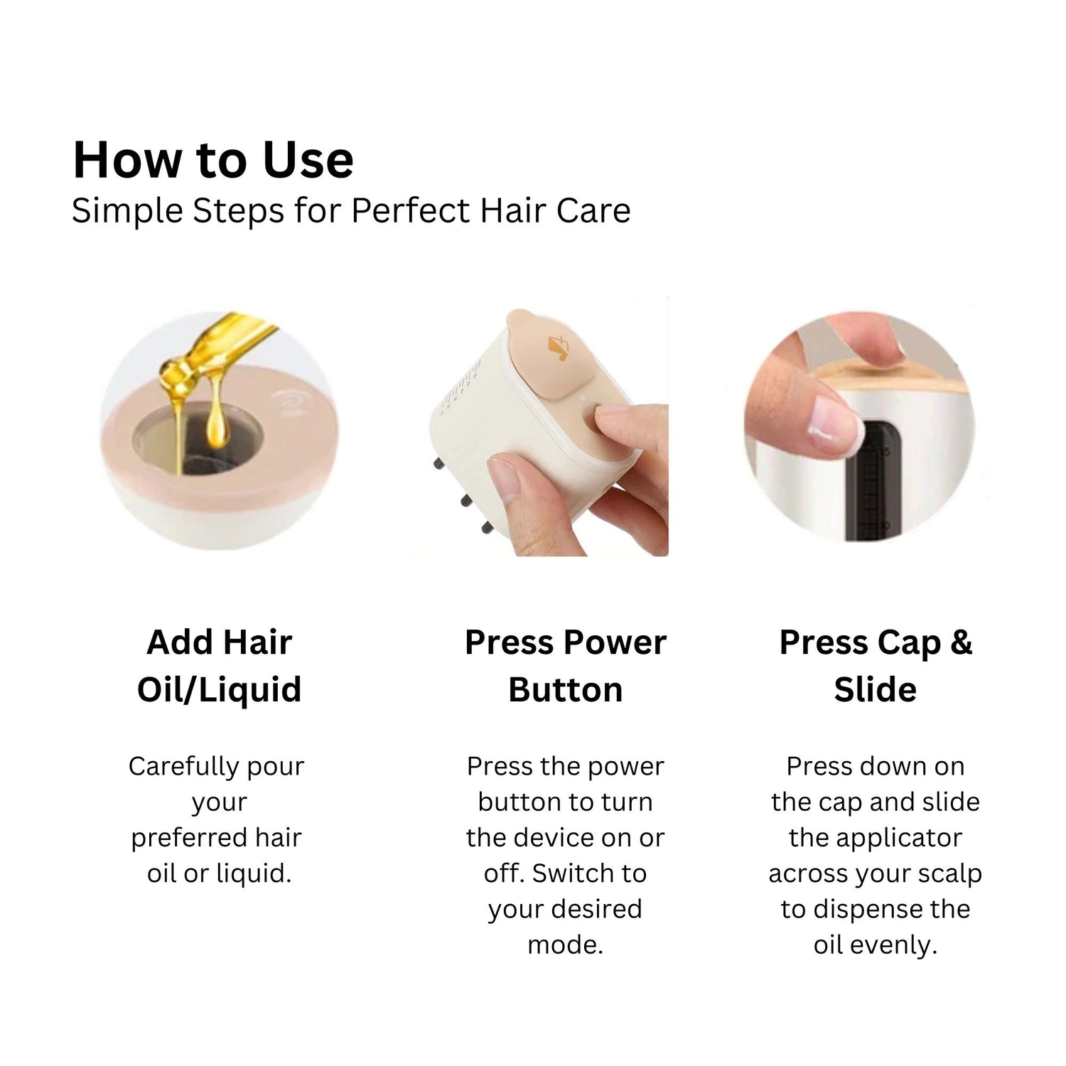 Electric Oil Scalp Brush