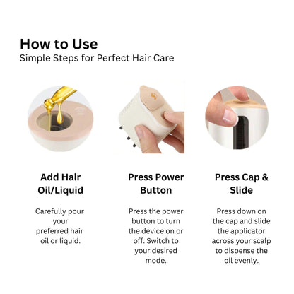 Electric Oil Scalp Brush